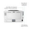 HP LaserJet Enterprise M406dn, Black and white, Printer for Business, Print, Compact Size; Strong Security; Two-sided printing; Energy Efficient; Front-facing USB printing