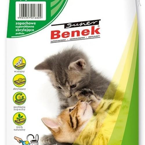 Certech Super Benek Corn Cat Fresh Grass - Corn Cat Litter Clumping 7 l