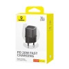 Baseus GAN5S P10162503113-00 Mains Charger 20 W Black Baseus GAN5S P10162503113-00 Mains Charger 20 W Black