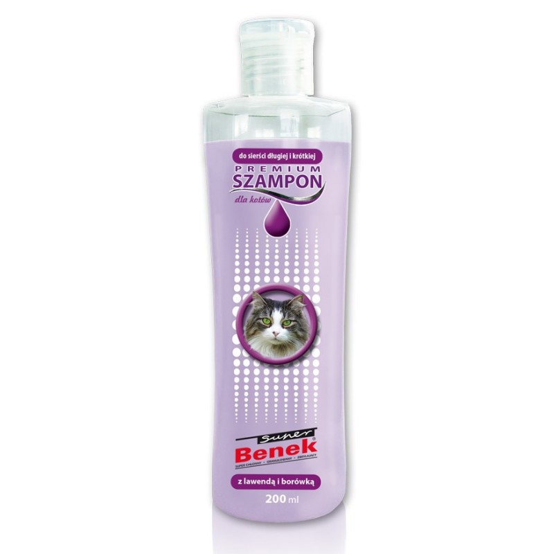 Certech Shampoo with lavender and blueberry for cats Premium 200 ml