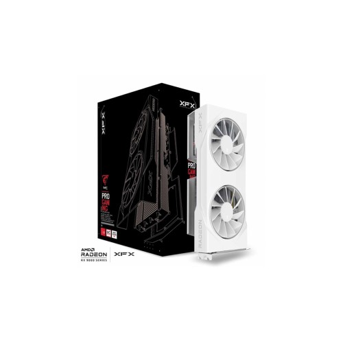 Graphics card. XFX Swift RX 9060XT OC White 8GB Graphics card. XFX Swift RX 9060XT OC White 8GB