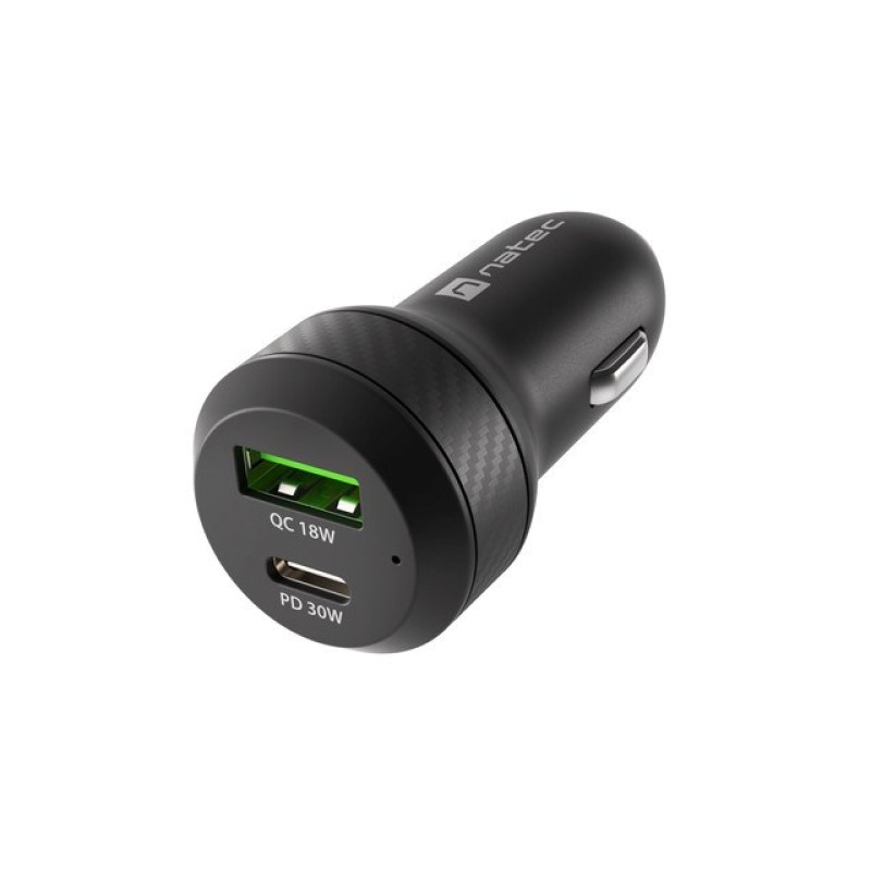 Natec Car charger Coney PD3.0 48W QC3.0 Natec Car charger Coney PD3.0 48W QC3.0