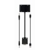 Gembird A-VGA-HDMI-02 video cable adapter 0.15 m HDMI + VGA (D-Sub) VGA (D-Sub) Black Gembird A-VGA-HDMI-02 video cable adapter 0.15 m HDMI + VGA (D-Sub) VGA (D-Sub) Black