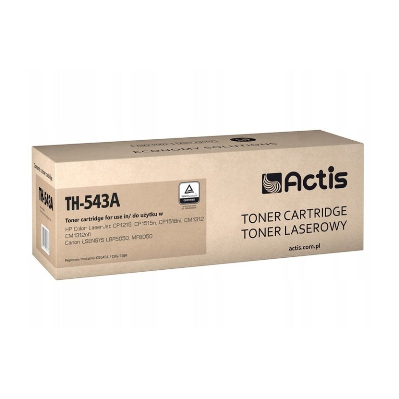 Actis TH-F543A toner (replacement for HP 203A CB543A; Standard; 1300 pages; magenta)