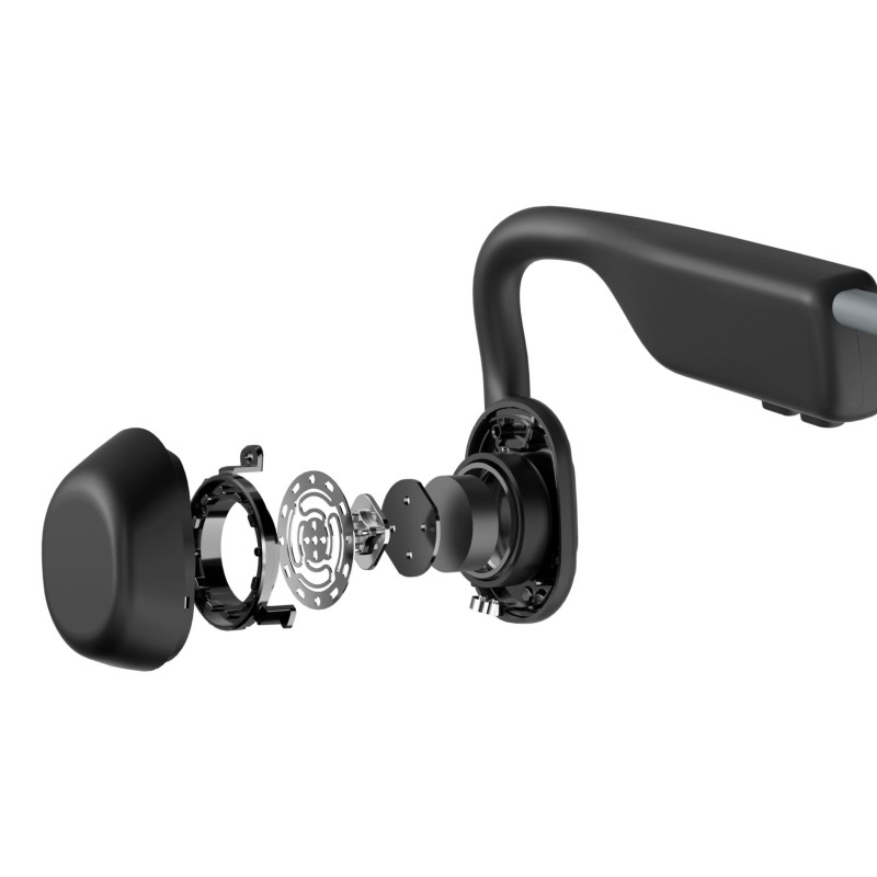 SHOKZ OpenMove Headphones Wireless Neck-band Sports Bluetooth Grey