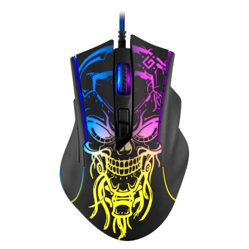 Gaming, optic, wired mouse DEFENDER GM-928 BULLETSTORM 7200dpi 7P illuminate Gaming, optic, wired mouse DEFENDER GM-928 BULLETSTORM 7200dpi 7P illuminate