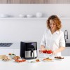 Taurus AF1450XD Single 5 L Stand-alone 1450 W Hot air fryer Black, Stainless steel