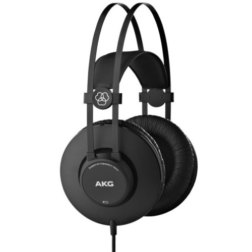 AKG K52 Headphones Wired Head-band Stage/Studio Black AKG K52 Headphones Wired Head-band Stage/Studio Black