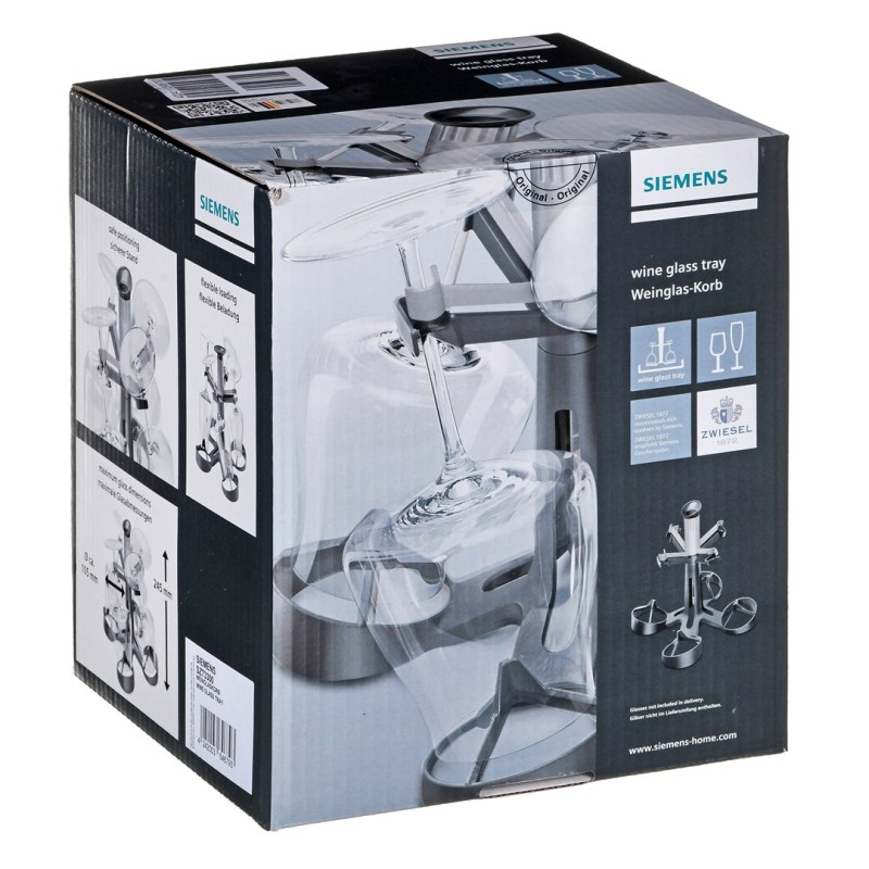 Siemens SZ73300 dishwasher part/accessory Grey Wine glass holder Siemens SZ73300 dishwasher part/accessory Grey Wine glass holder