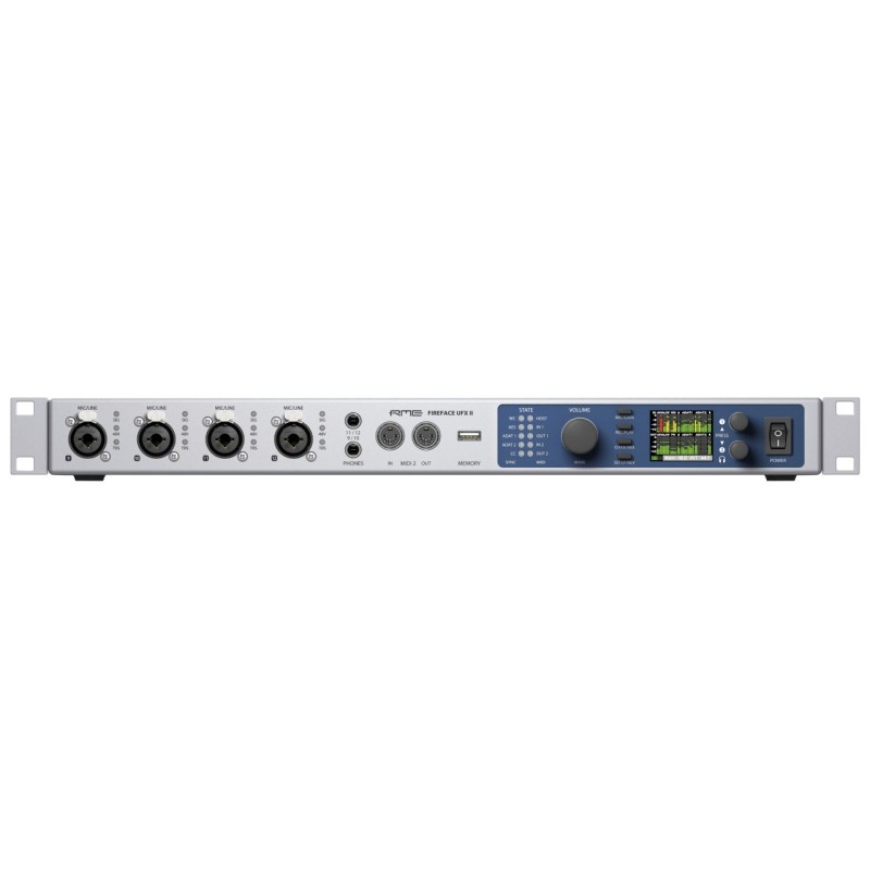 RME Fireface UFX II - USB [30 IN/ 30 OUT] audio interface
