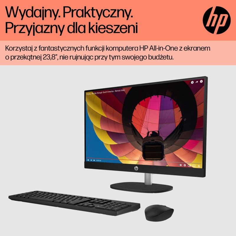 HP AiO 24-cr0312nw Ryzen 5 7520 23.8 HP AiO 24-cr0312nw Ryzen 5 7520 23.8