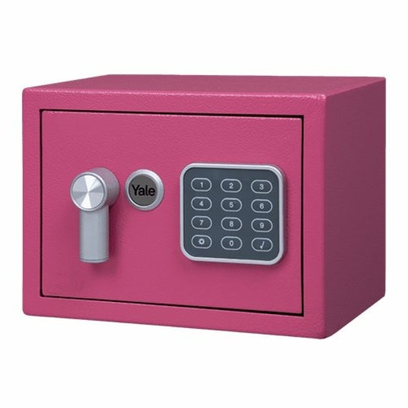Yale YSV/170/DB2/P Freestanding safe 3.8 l Steel Pink Yale YSV/170/DB2/P Freestanding safe 3.8 l Steel Pink