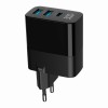 Gembird TA-UC-PDQC30LCD-BK-02 mobile device charger Universal Black AC Fast charging Indoor Gembird TA-UC-PDQC30LCD-BK-02 mobile device charger Universal Black AC Fast charging Indoor