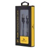 Gembird CC-USB2-AMLM-2M lightning cable Black Gembird CC-USB2-AMLM-2M lightning cable Black