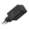 Baseus P10111404113-00 Cube USB-C / USB-A 30W mains charger Black Baseus P10111404113-00 Cube USB-C / USB-A 30W mains charger Black