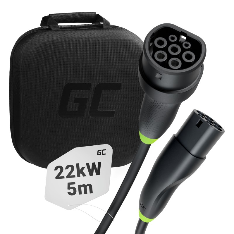 Green Cell EVKABGC01 electric vehicle charging cable Black Type 2 3 5 m Green Cell EVKABGC01 electric vehicle charging cable Black Type 2 3 5 m