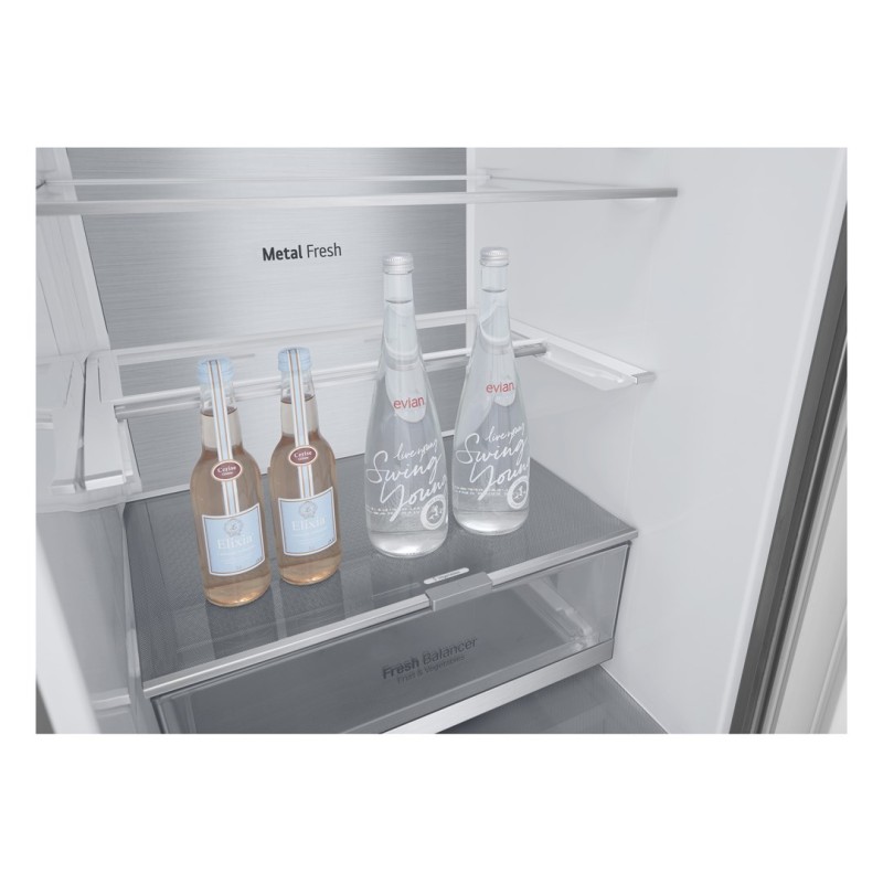LG GBV7280DPY.APYQEUR fridge-freezer Freestanding 387 L D Silver LG GBV7280DPY.APYQEUR fridge-freezer Freestanding 387 L D Silver