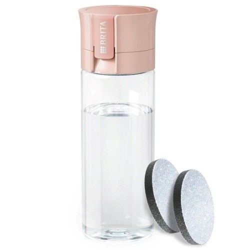 Brita Vital Filtering bottle 0.6 l Pastel peach Brita Vital Filtering bottle 0.6 l Pastel peach