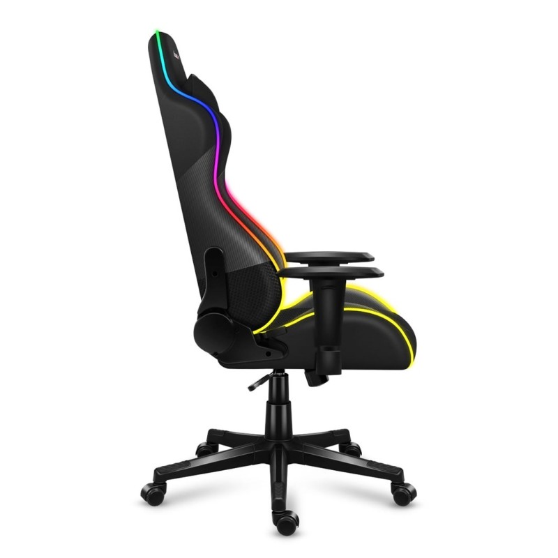 Huzaro Force 6.2 RGB PC gaming chair Bucket (cradle) seat Black Huzaro Force 6.2 RGB PC gaming chair Bucket (cradle) seat Black