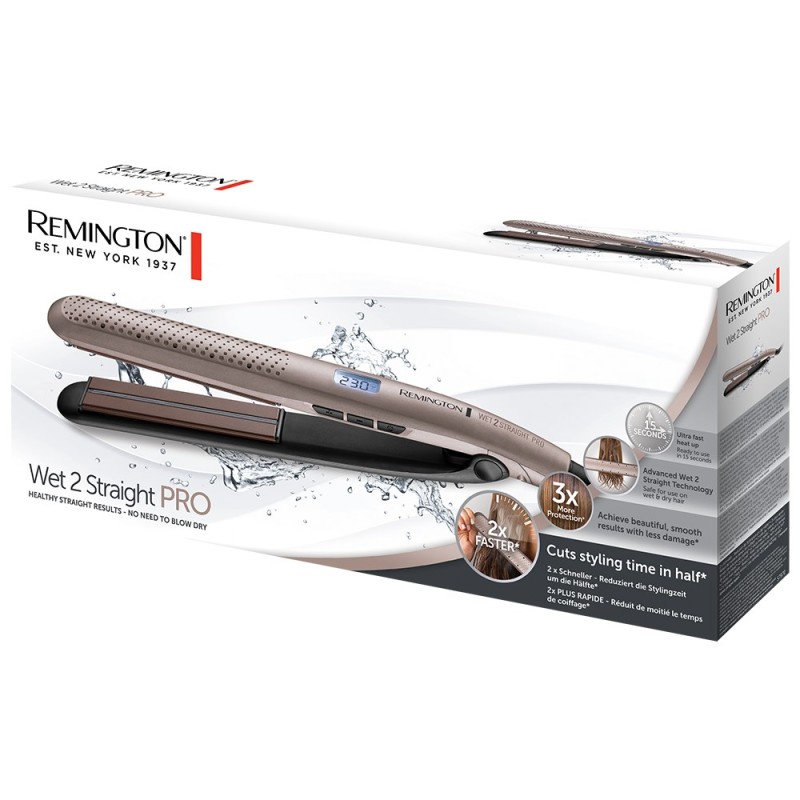 Remington S7970 Straightening iron Warm Pink gold 3 m Remington S7970 Straightening iron Warm Pink gold 3 m