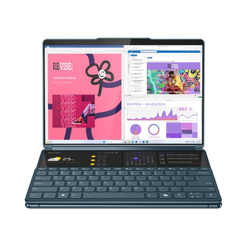 Lenovo Yoga Book 9 13IMU9 Intel Core Ultra 7 155U Hybrid (2-in-1) 33.8 cm (13.3 Lenovo Yoga Book 9 13IMU9 Intel Core Ultra 7 155U Hybrid (2-in-1) 33.8 cm (13.3