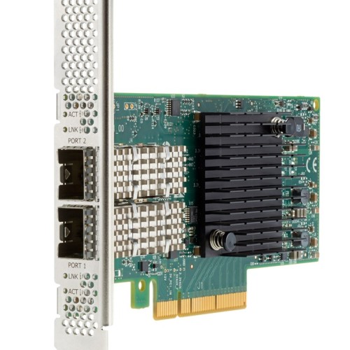 HPE Broadcom BCM57414 Ethernet 10/25Gb 2-port SFP28 Internal Ethernet / Fiber 25000 Mbit/s HPE Broadcom BCM57414 Ethernet 10/25Gb 2-port SFP28 Internal Ethernet / Fiber 25000 Mbit/s