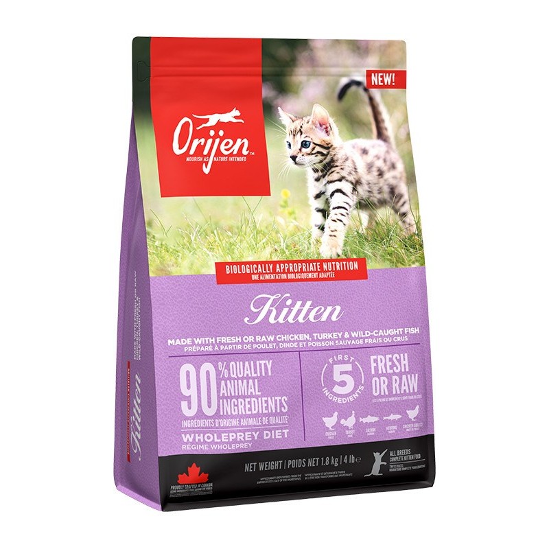 ORIJEN Kitten - Dry Cat Food - 1,8 kg