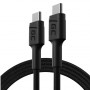 Green Cell KABGC30 USB cable USB 2.0 1.2 m USB C Black