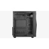 MSI MAG FORGE M100A computer case Micro Tower Black, Transparent