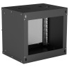 Intellinet Network Cabinet, Wall Mount (Basic), 9U, Usable Depth 340mm/Width 485mm, Black, Flatpack, Max 50kg, Glass Door, 19 Intellinet Network Cabinet, Wall Mount (Basic), 9U, Usable Depth 340mm/Width 485mm, Black, Flatpack, Max 50kg, Glass Door, 19