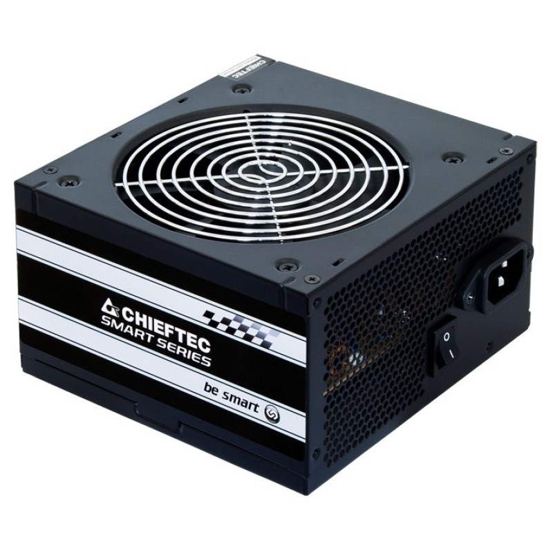 Chieftec Smart GPS-600A8 power supply unit 600 W 20+4 pin ATX ATX Black Chieftec Smart GPS-600A8 power supply unit 600 W 20+4 pin ATX ATX Black