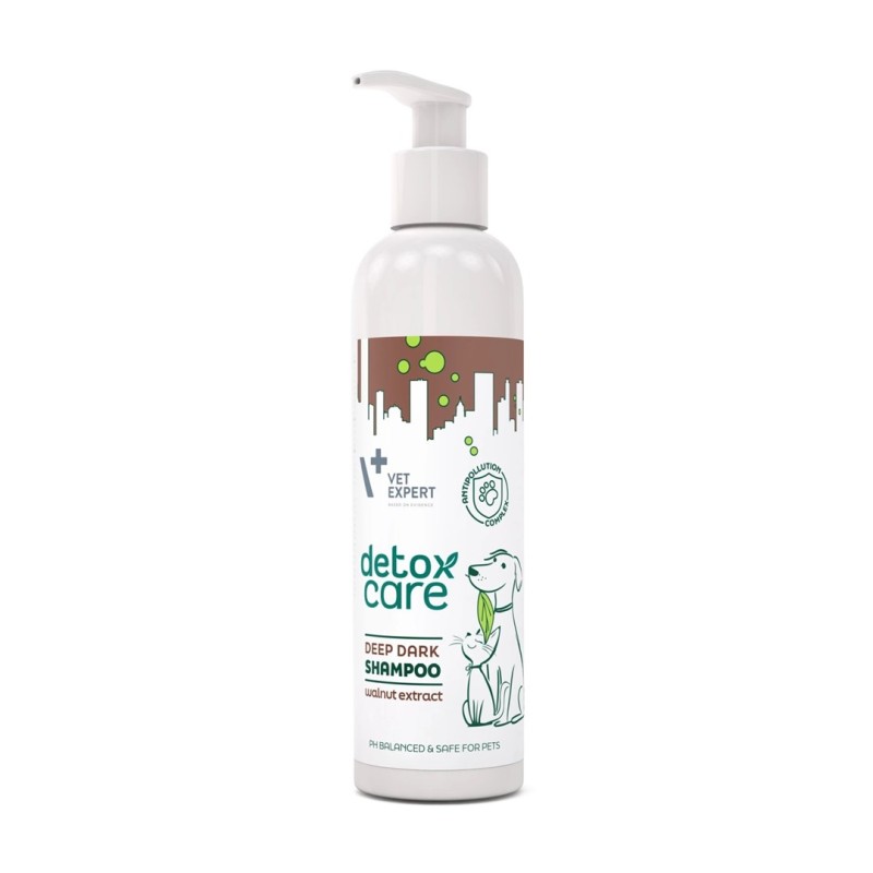 VETEXPERT Detox Care Deep Dark Shampoo - shampoo for dogs and cats - 250 ml VETEXPERT Detox Care Deep Dark Shampoo - shampoo for dogs and cats - 250 ml