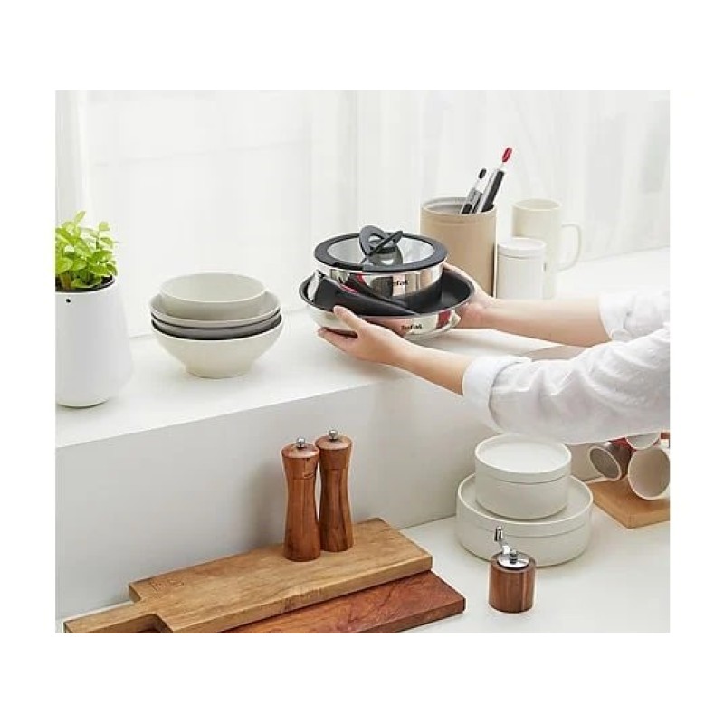 TEFAL Ingenio Emotion 10-piece cookware set L897SA74