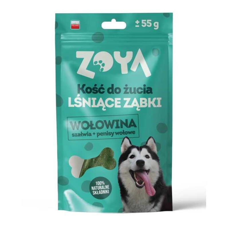 ZOYA Chewing bone Beef - dog treat - 55g ZOYA Chewing bone Beef - dog treat - 55g