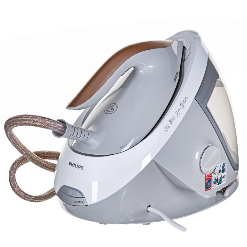 Philips 7000 series PSG7040/10 steam ironing station 2100 W 1.8 L SteamGlide Elite soleplate Gold, White Philips 7000 series PSG7040/10 steam ironing station 2100 W 1.8 L SteamGlide Elite soleplate Gold, White