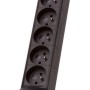 LESTAR 1966004970 power extension 1.5 m 230 AC outlet(s) Indoor Black