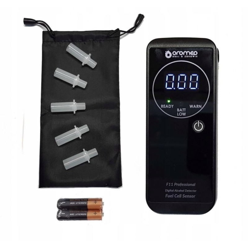 OROMED F11 PROFESSIONAL alcohol tester Black OROMED F11 PROFESSIONAL alcohol tester Black