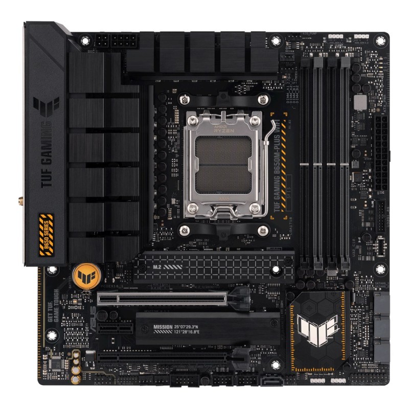 ASUS TUF GAMING B650M-PLUS WIFI AMD B650 Socket AM5 micro ATX ASUS TUF GAMING B650M-PLUS WIFI AMD B650 Socket AM5 micro ATX