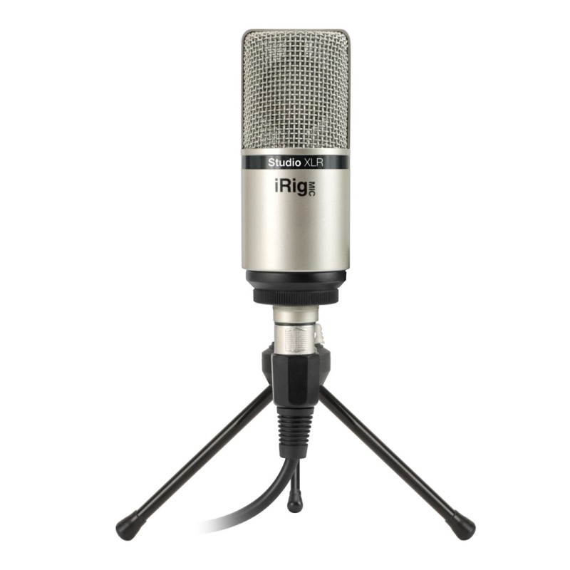 IK Multimedia iRig Mic Studio XLR - condenser microphone IK Multimedia iRig Mic Studio XLR - condenser microphone