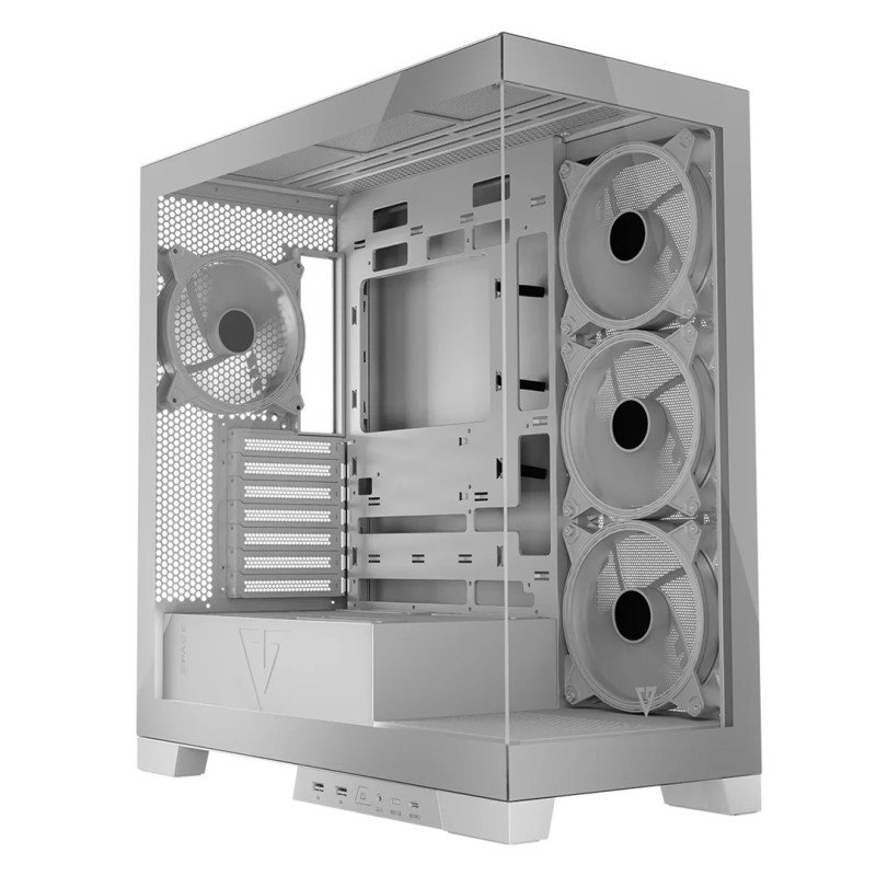 MODECOM Volcano SPACE APEX ARGB MIDI USB 3.0 X 2 CYPE-C white MODECOM Volcano SPACE APEX ARGB MIDI USB 3.0 X 2 CYPE-C white