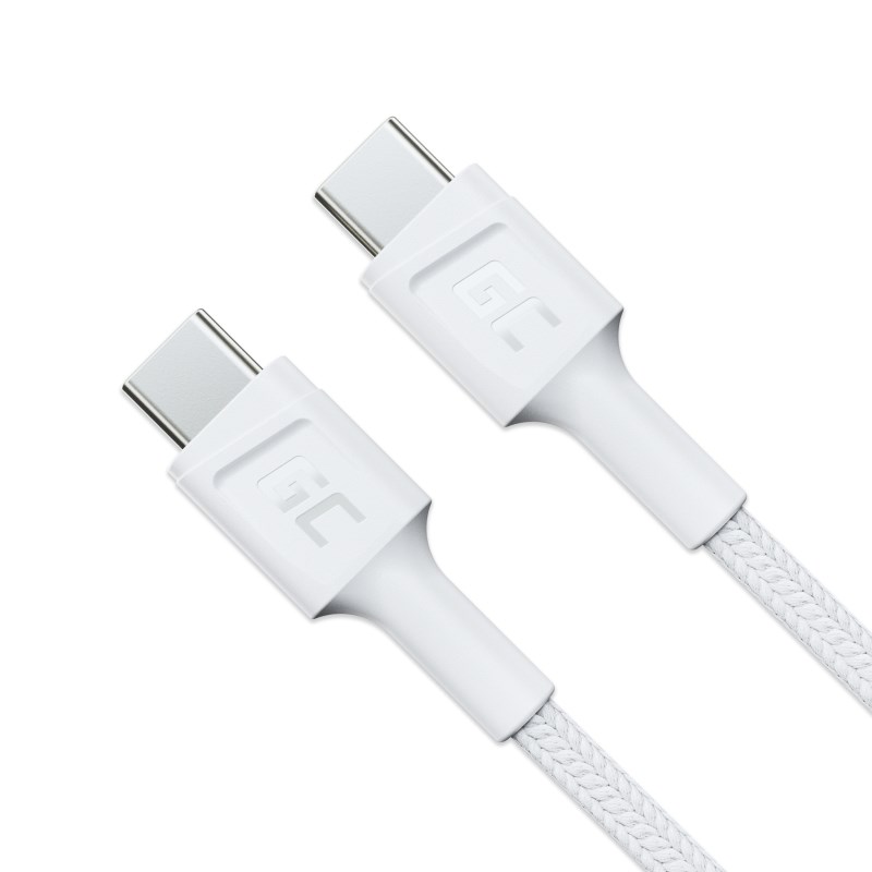 Green Cell KABGC29W USB cable USB 3.2 Gen 1 (3.1 Gen 1) 2 m USB C White Green Cell KABGC29W USB cable USB 3.2 Gen 1 (3.1 Gen 1) 2 m USB C White