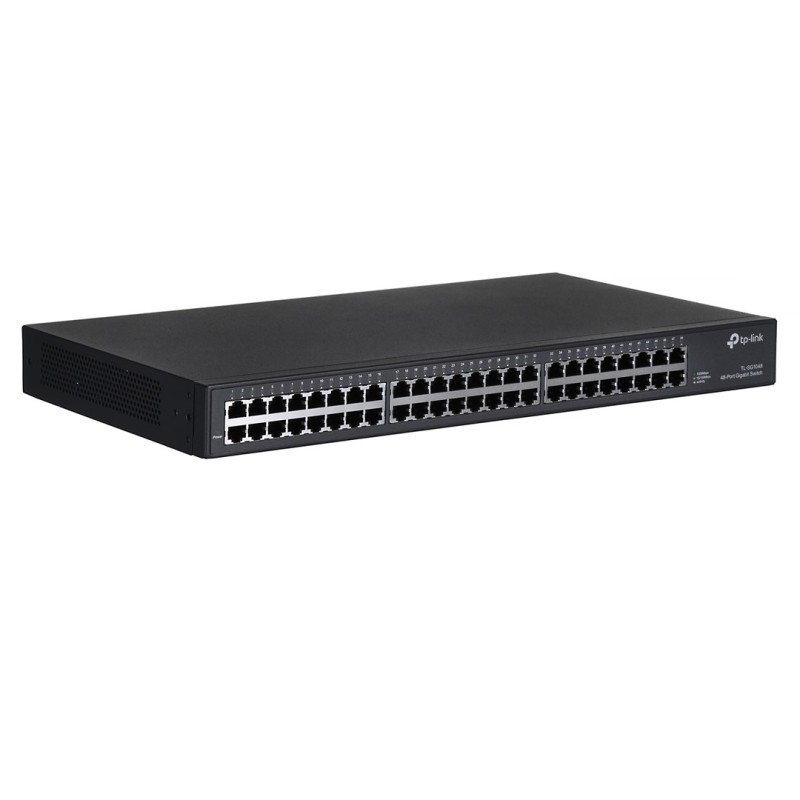 TP-Link TL-SG1048 Unmanaged Gigabit Ethernet (10/100/1000) 1U Black TP-Link TL-SG1048 Unmanaged Gigabit Ethernet (10/100/1000) 1U Black