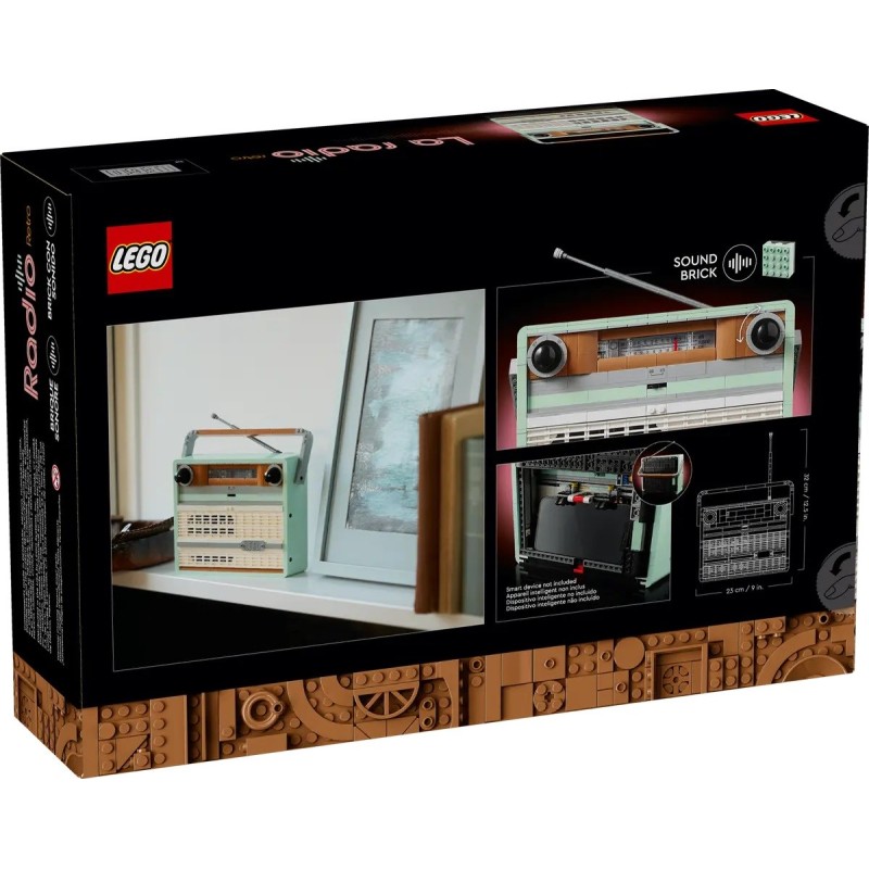 LEGO ICONS 10334 Retro Radio LEGO ICONS 10334 Retro Radio