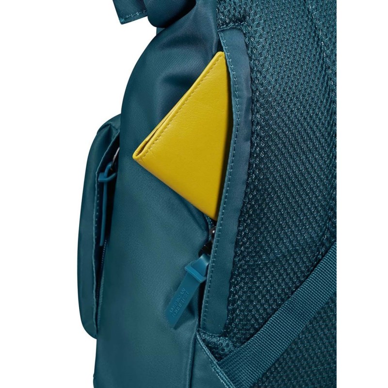 American Tourister Urban Groove Pastels Roll Top Backpack Pastel Green American Tourister Urban Groove Pastels Roll Top Backpack Pastel Green