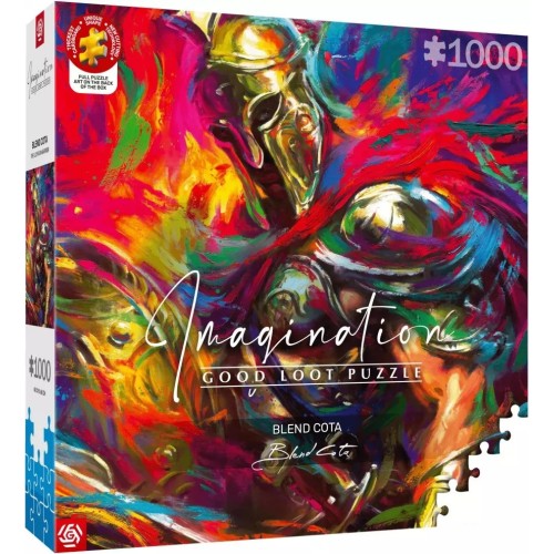 Puzzle Good Loot Imagination - Blend Cota: The Illyrian Warrior 1000 pc(s) Puzzle Good Loot Imagination - Blend Cota: The Illyrian Warrior 1000 pc(s)