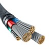 Baseus Unbreakable USB A to iP cable 1 m 5V-2.4A White Baseus Unbreakable USB A to iP cable 1 m 5V-2.4A White