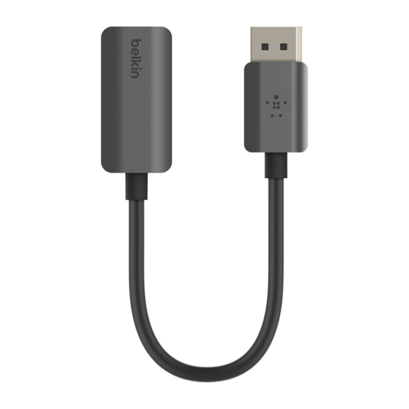 Belkin AVC011btSGY-BL 0.22 m DisplayPort HDMI Black Belkin AVC011btSGY-BL 0.22 m DisplayPort HDMI Black