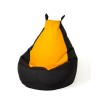 Sako bag pouffe Batman black-yellow XL 130 x 90 cm Sako bag pouffe Batman black-yellow XL 130 x 90 cm