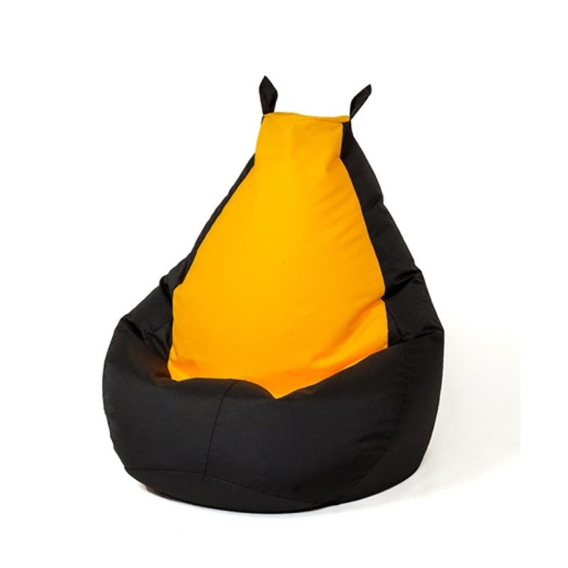 Sako bag pouffe Batman black-yellow XL 130 x 90 cm Sako bag pouffe Batman black-yellow XL 130 x 90 cm