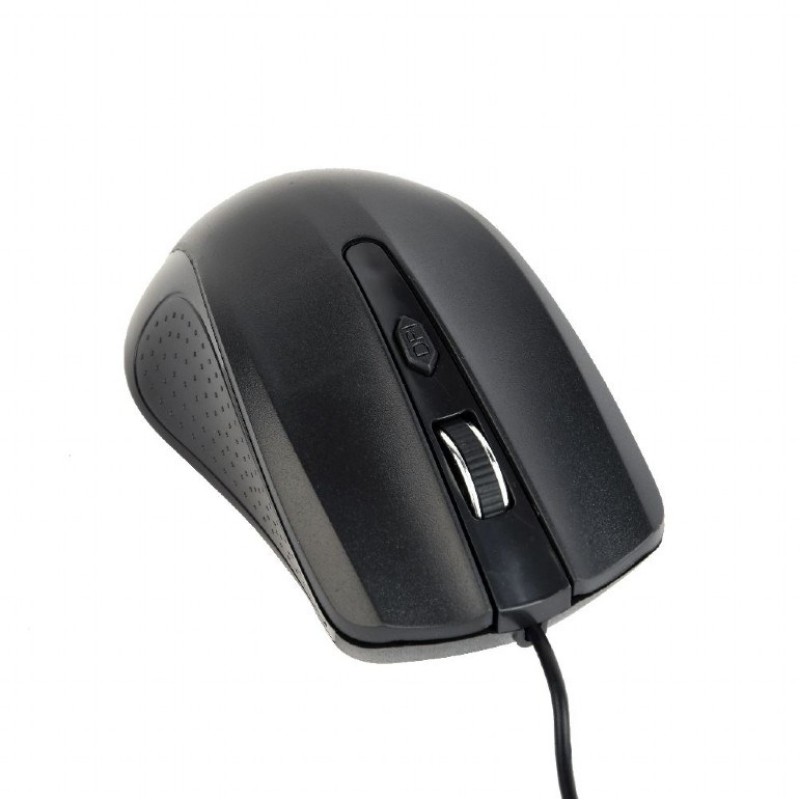 Gembird MUS-4B-01 mouse Ambidextrous USB Type-A Optical 1200 DPI